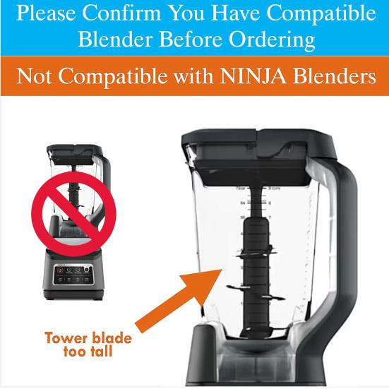Blender Attachment for Vitamix Series Multi-Purpose Fruit Vegetable Washer Compatible