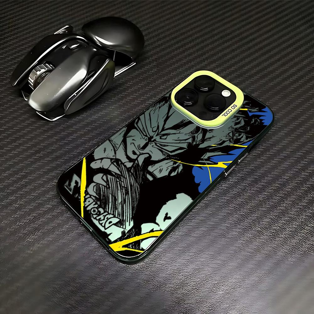 Japanese Manga Hero Pattern Phone Case For IPhone 17 16e 16 15 14 13 12 11 Mini Pro Max X XR XSMAX 8 7 Air Plus Matte Back Cover