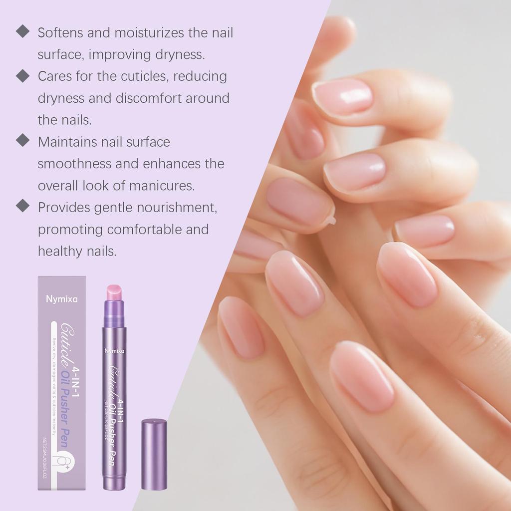 Nymixa Nail Care Pen: Moisturizes Nails, Softens Cuticles, Adds Natural Shine for Daily Care