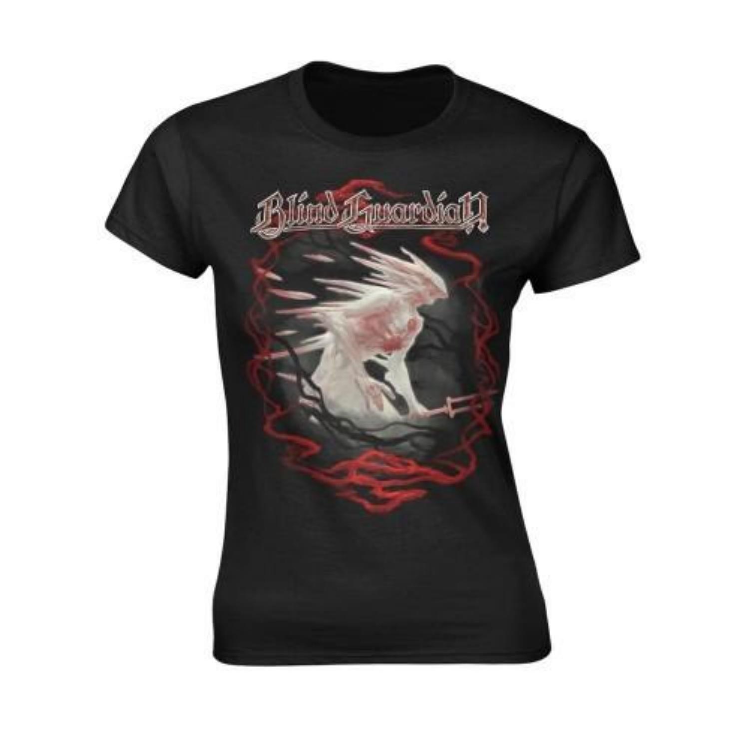 

Blind Guardian Womens_Ladies God Machine Tour 24 T-Shirt S чёрный