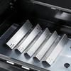 5 Piezas Placas de Calor para Parrilla Acero Inoxidable Placa de Calor de Repuesto para Parrilla DGH474CRP Piezas de Reparación 70-02-412 Placas de Calor