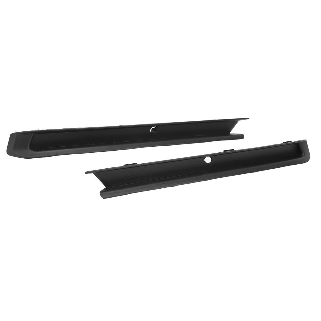 2pcs Front Bumper Trim With Fog Light Hole 5C6807233A Anti Scratch Stylish Bumper Molding Trim