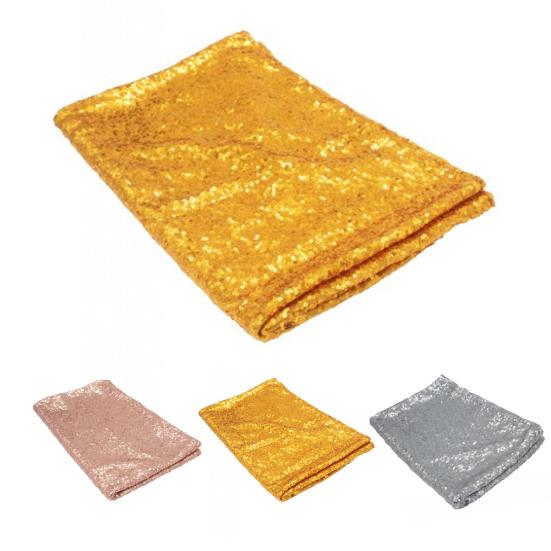 Glitter Round Sequin Table Cloth Cover Overlays Wedding Event Party Supplies