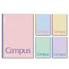 KOKUYO Kampüs Sınırlı Sayıda Noktalı Pamuklu Defter, B5, B Çizgili, Renkli, 5'li Paket, Hayır. 3CBTN-L31X5