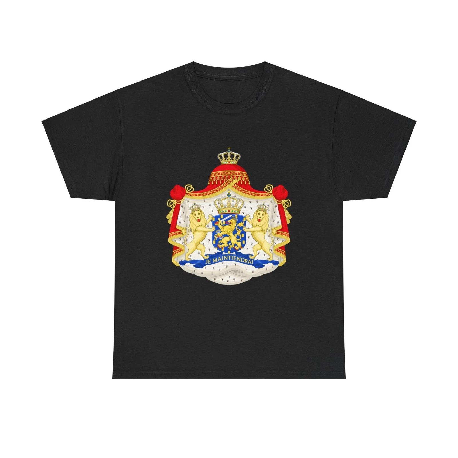 Королевский герб Нидерландов (1815-1907) - Футболка 4XL