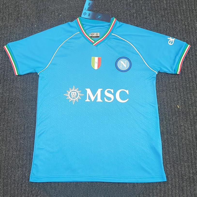 Napoli Jersey 2627 Serie A Home Fan Edition Printing No. 11 De Bruyne Naples Jersey