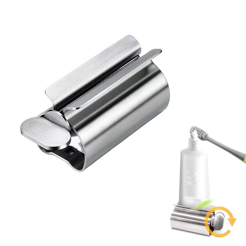 Stainless Steel Rolling Toothpaste Tube Squeezer Durable And Easy-to-use Dispenser