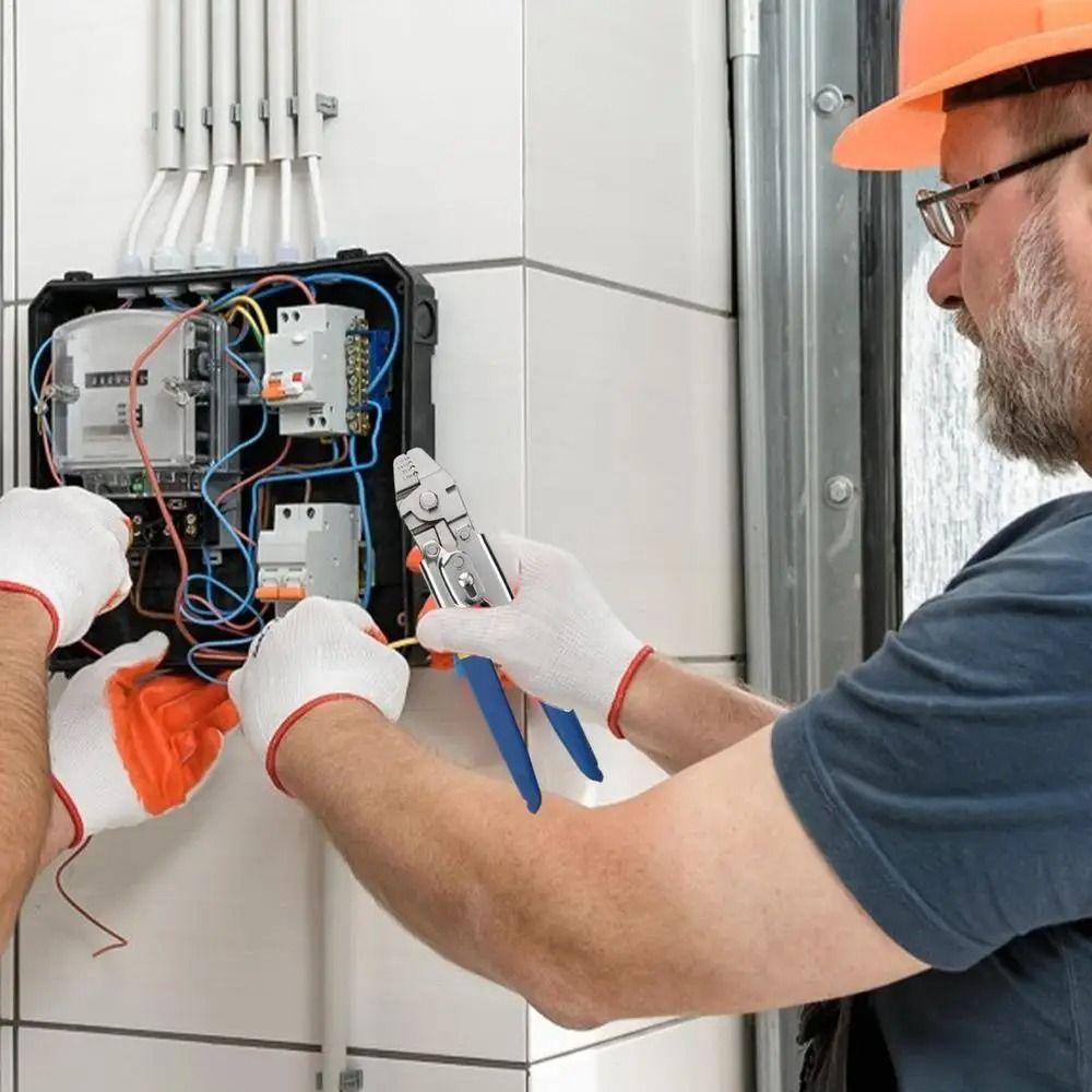 Professional Grade Wire Crimper Tool Aluminum Sleeve Crimping Tool  Aluminum Sleeves