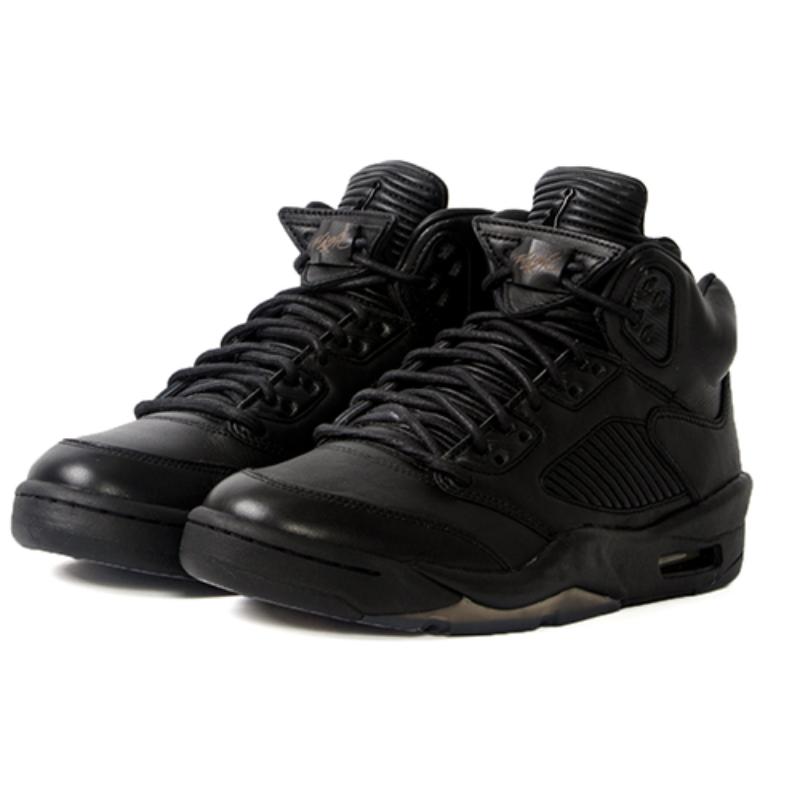 Jordan 5 Retro Premium Triple Black Jordan 881432-010