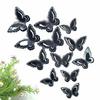 12 Pcs 3 Layers Wing Butterfly Wall Decor Removable 3D Hollow Butterfly Wall Decals for Crafts Home Bedroom Baby Shower Birthday Party Cake Decoration