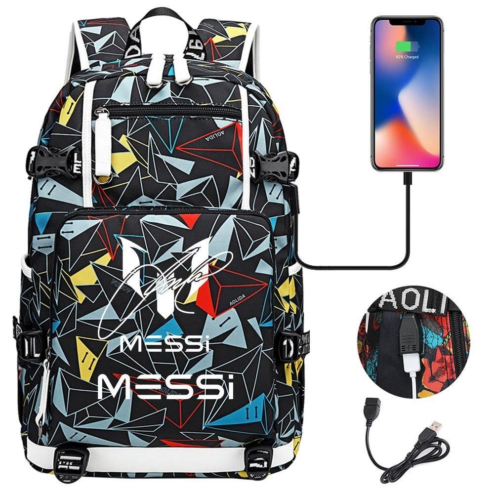 Large Capacity Schoolbag with Shoulder Strap; Student Three-piece Pencil Case Set