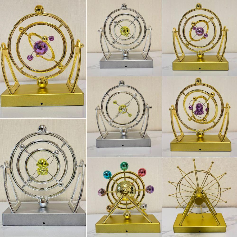 Magnetic Balance Celestial Orbit Pendulum Battery Powered Art Desk Decor  Teachers Gift