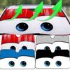 6 Colors Eyes Car Sunshade Solar Protection Windshield Sunshade Car Window Windscreen Cover Sun Shade Auto Sun Visor Car-covers