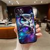 NH14 Cartoon Art Eule Handyhülle für OPPO A40 A60 A80 A15 A16 A16K A12 A17 A17K A54 A54S A53 A53S A55 A56 A57 A98 F23