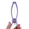 Facial Hair Remover Threading Epilator Defeatherer Spring DIY Beauty Makeup Tool