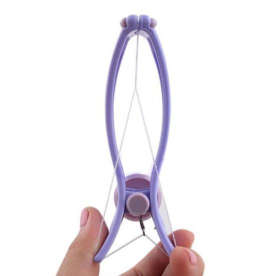 Facial Hair Remover Threading Epilator Defeatherer Spring DIY Beauty Makeup Tool