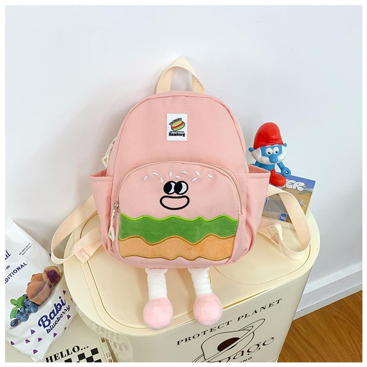 School Bag Fashion Trend High Value Bag Girl Cute Foreign Style Small School Bag Boy Casual Backpack