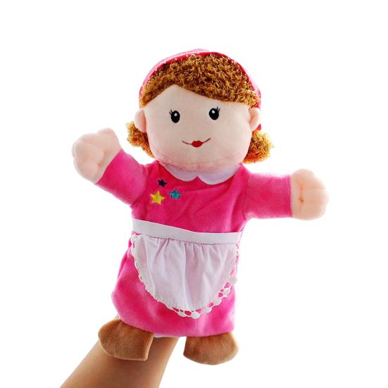 Family Hand Puppet Parent-child Interaction Role-Play Toy Imaginative Pretend Play Storytelling