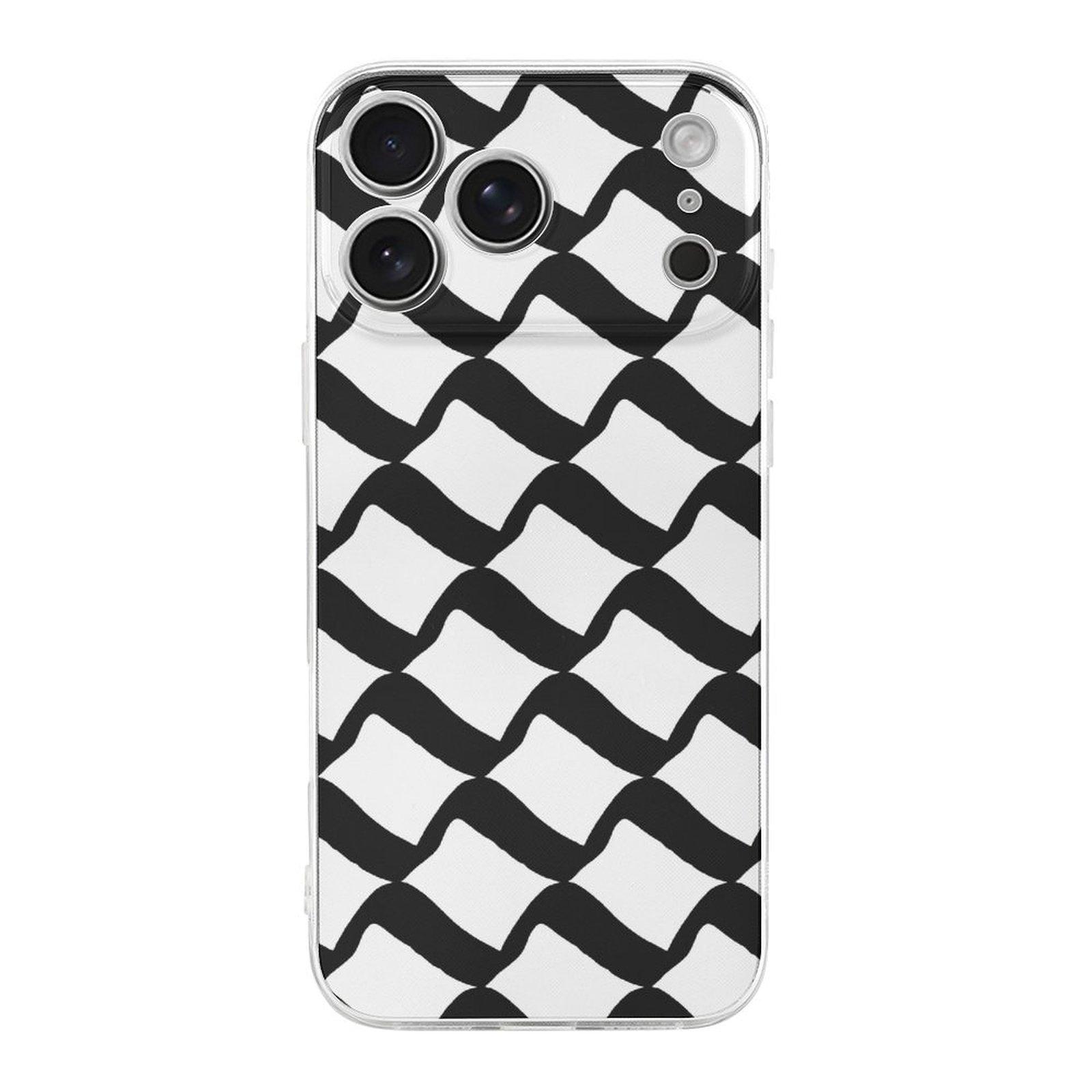 

1 Pack For iPhone 17 Series TPU Phone Case Transparent Slim Scratch-Resistant Design, Daily Protection IPHONE-17ProMax белый