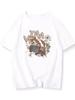 Women's Plus Size Brown Oversized T-Shirt: Loose-Fit, Short-Sleeved, Perfect for Summer Couples, Enhances Fairness, Trendy Style