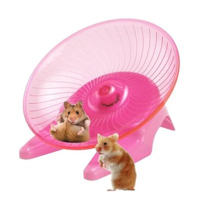 Transparant Huisdier Hamster Vliegende Schotel Antislip Rat Speelgoed Kooi Hamster Loopwielen Binnen Oefenspeelgoed Eekhoorn Wiel
