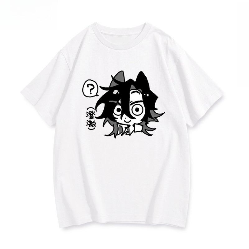 The Mysterious Master Leonards Surrounding Kleinke Meow Meow Style Cosplay Shortsleeved Tshirt for Men Suitable Summer