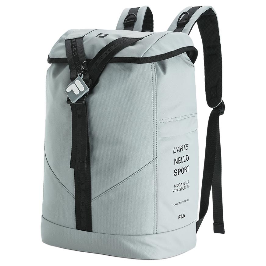 New FILA Fabric Backpack Men's Deep Gray A13M421109FDY