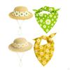 Goose Outfit Costume Fits 23 Inch Statue Polyester Creative Outdoor Decoration Hat and Scarf for