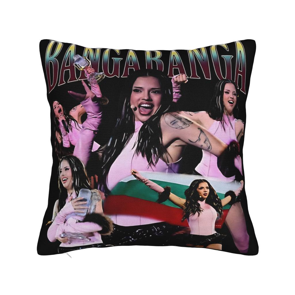 Pillow Case Dara Bangaranga Bulgaria Bulgarian Pop Star Comfy Pillow Cover For Sofa Home Decoration Retro Trendy Pillowcases
