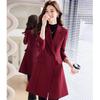 Troman Women's Business Casual Mid-length Windbreaker Jacket
