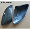 Side Mirror Cover Caps for Volkswagen Polo 6R 6C (Carbon Look) 2010 2011 2012 2013 2014 2016 2017 Door Wing