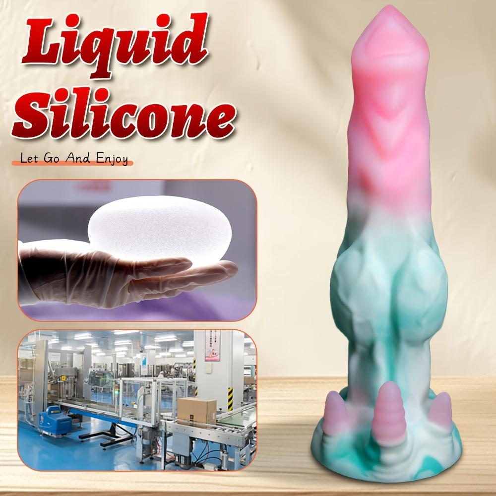 Fantasy Dragon Horse Dildo 7.67 Inch – Thick Textured Anal & Vaginal Dildo with Strong Suction Cup, Adult Sex Toy for Women, Men & Couples
