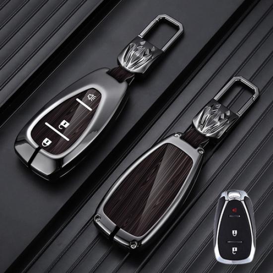 Aluminum Alloy ABS Car Key Fob Case Cover For Chevrolet Camaro Volt Cruze Malibu