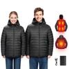 Heated Jacket for Women with 7.4V Battery, Soft Shell Electric Heating Coat