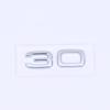 30 35 40 45 50 55 rear trunk displacement number mark car stickers for 136a A4L A5 Q357 A8L refit labels fender side digitala136