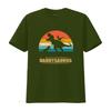 Daddy Saurus T Shirt Fathers Day Dinasaur Dad For Top vintage Washed streetwear Stretched Breathable Casual fashion Slightly
