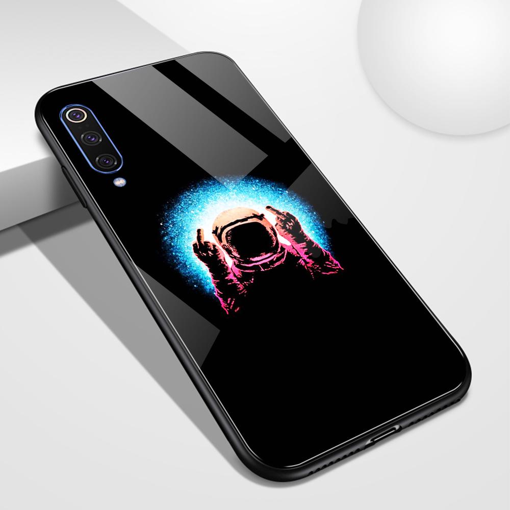 For xiaomi play glass back cover case redmi note 7 case for Xiaomi mi 5 5s 6 6x Redmi Note 5 6 7 Mi Max 3 Mi play K20 pro