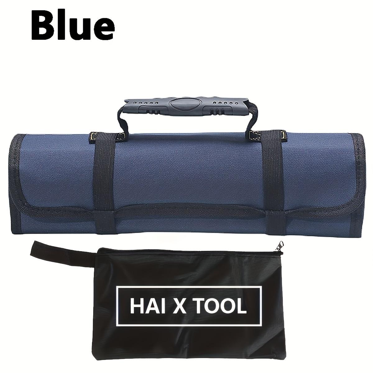 

НОВАЯ нейлоновая сумка для переноски, набор инструментов барабанного типа, сумка-вставка для инструментов электрика, холщовая сумка для инструментов из ткани Оксфорд, набор инструментов, сумка для инструментов, набор аппаратных инструментов синий