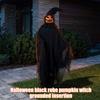 Halloween Witch Decor for Home Ground Stake Black Robe And Pointed Hat Spooky Outdoor Decorations Figures Weather Resistant Yard Props Party Garden