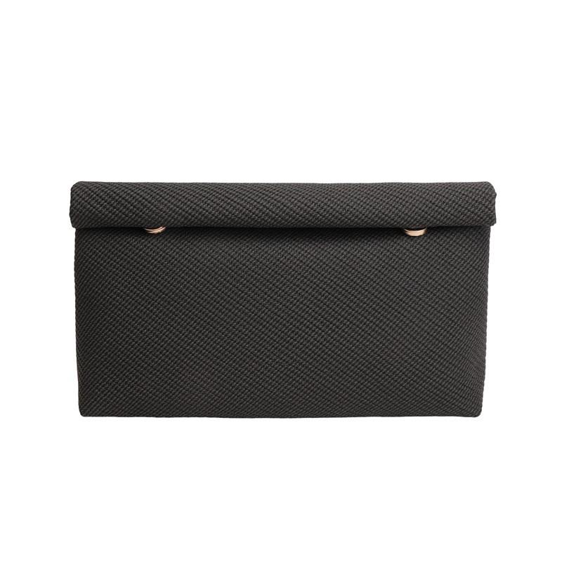 Trend minimalist style small square bag women s bag spring new texture clutch bag trendy banquet bag чёрный 1540₽