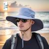 Versatile Summer Sun Hat with Large Brim and Shawl for Fishing, Mountaineering, and Sun Protection