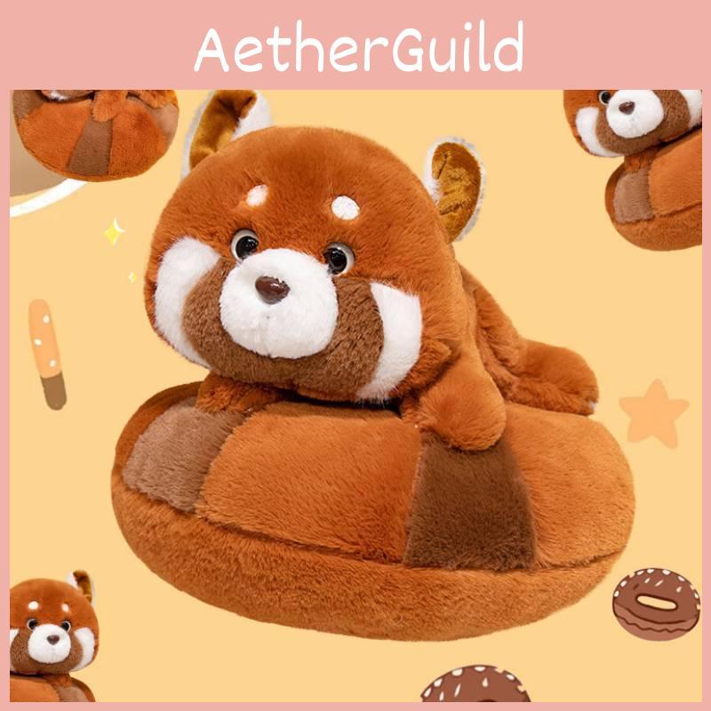 Doughnut Lesser Panda Plush Toys Cartoon Stuffed Doll Room Decorations Kid Gift