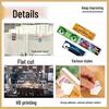 Festive Halloween & Christmas Sticker Roll for Gift Packaging and Crafting