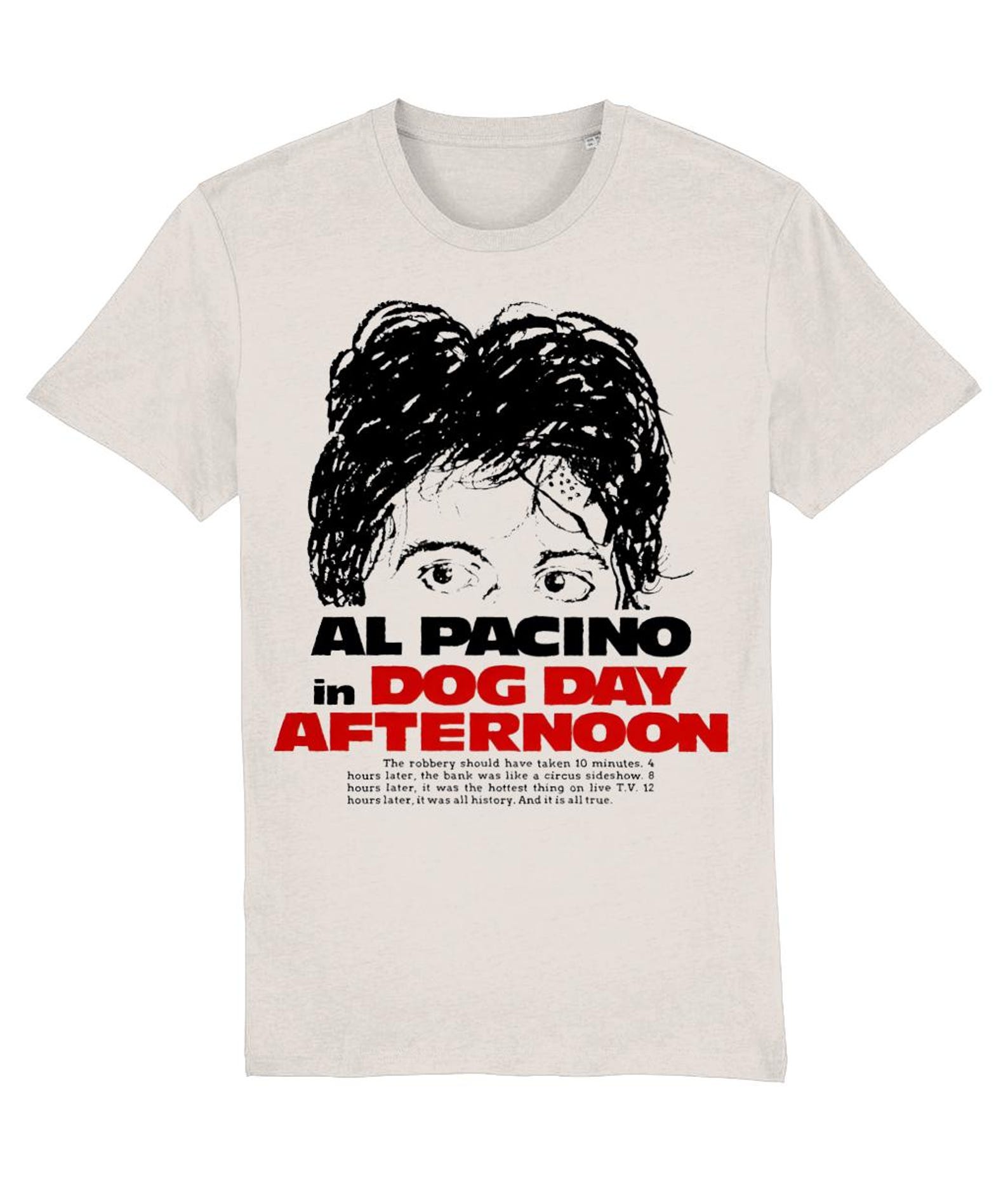 DOG DAY AFTERNOON 1975 Al Pacino Cult Movie T shirt S