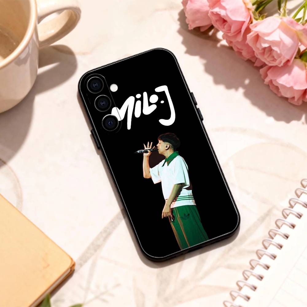 

COOL R-Rapper Milo J phone Case For Samsung Galaxy A73,A72,A71,A70,A53,A52,A51,Others Soft Black Shell Samsung a72
