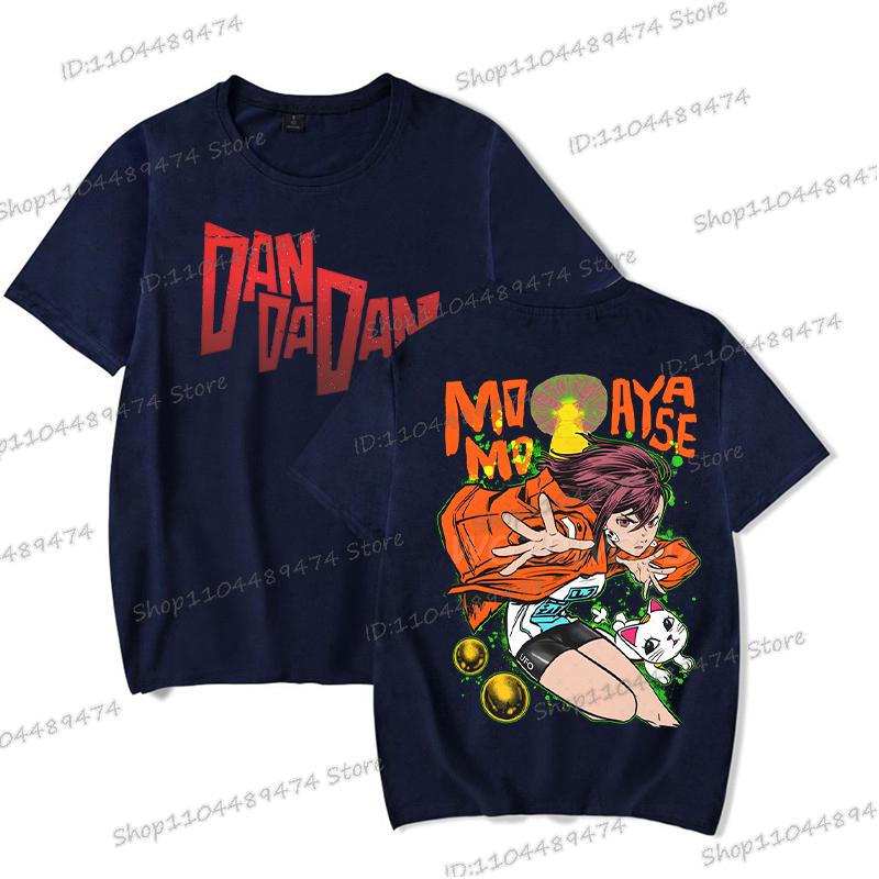 

Dandadan Momo Ayase T-shirt Cosplay Comic Gifts Exclusive Shirt Men Women Fashion Crewneck Double Sided Dandadan Tops Tees S