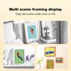 1 Set Diy Paste Material Kit Paper 3D Geometric Sticker Books Handmade Educational Toys Car Animals Sticker Book For Children