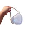 Little Fairy Peach Heart Jelly Bag Children'S Bag Fashionable Cute Wind Mini Bag Personalized Love Bag