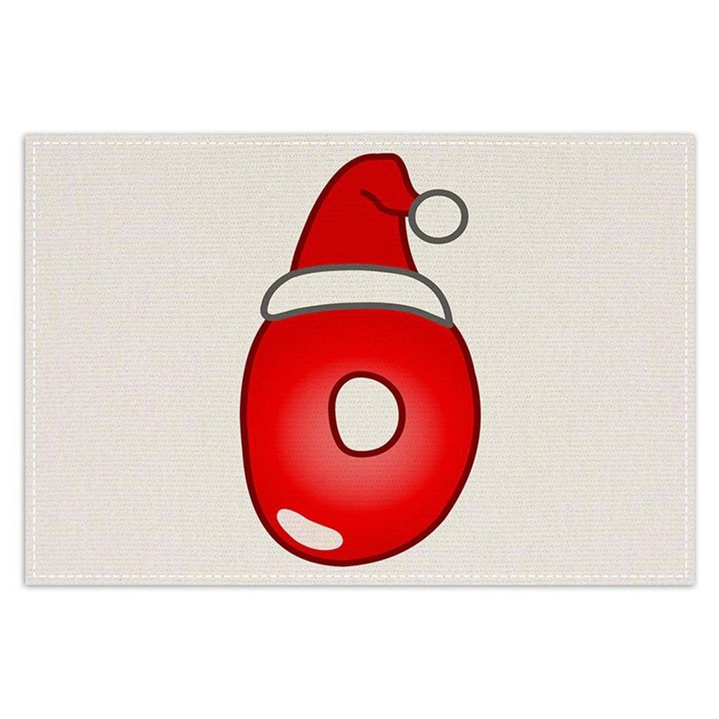 Christmas Letter Placemats, Festive Table Decorations, Tablecloths, Tea Flags, Festive Party Restaurant Tablecloths.