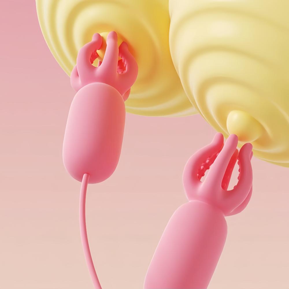 10 Geschwindigkeiten Nippelmassagegerät Stimulation Lecken Vibrator Nippel Brust Teasing Stimulation Masturbatorin Weiblich Erwachsen Erotische Produkte